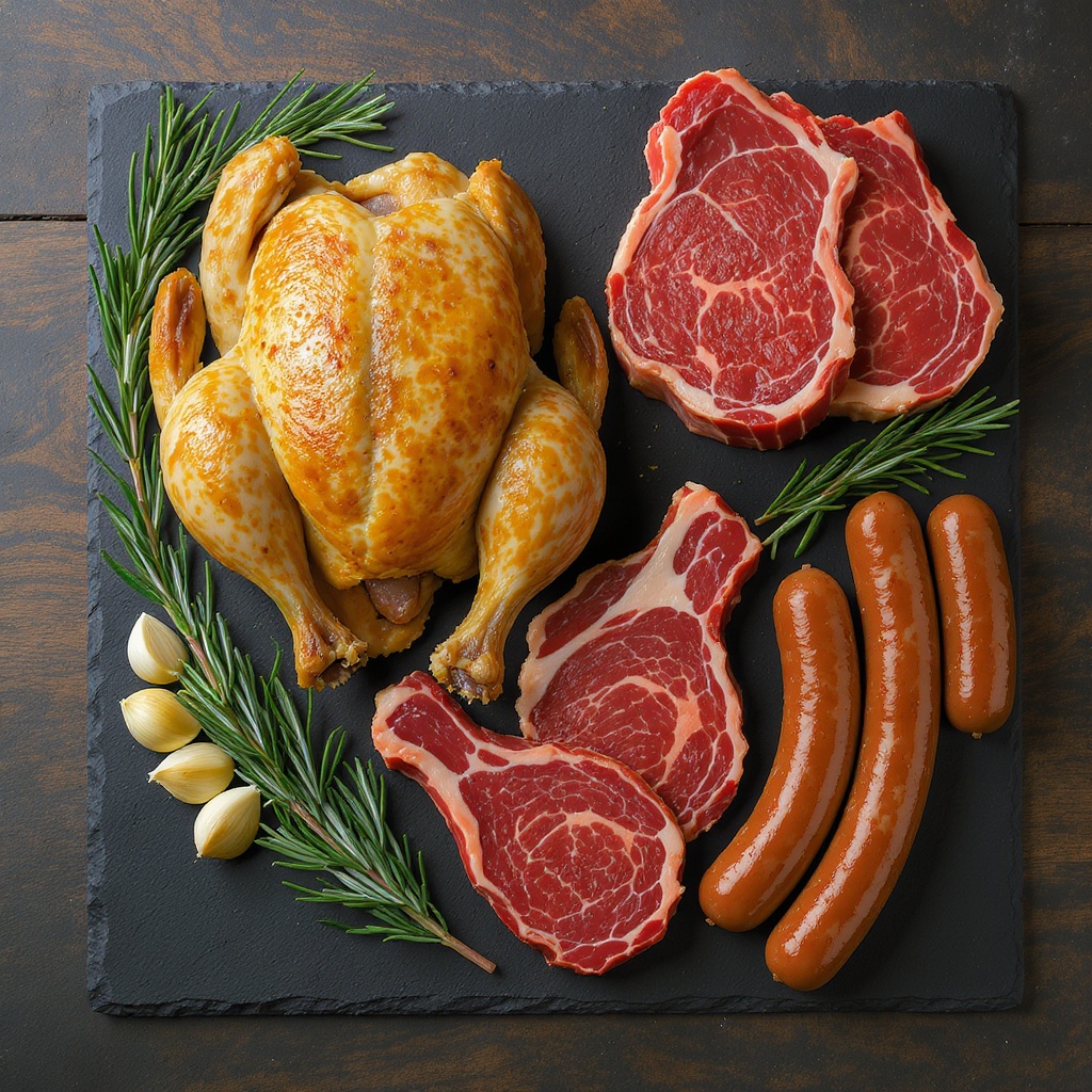 Fresh chicken cuts at Meat On West